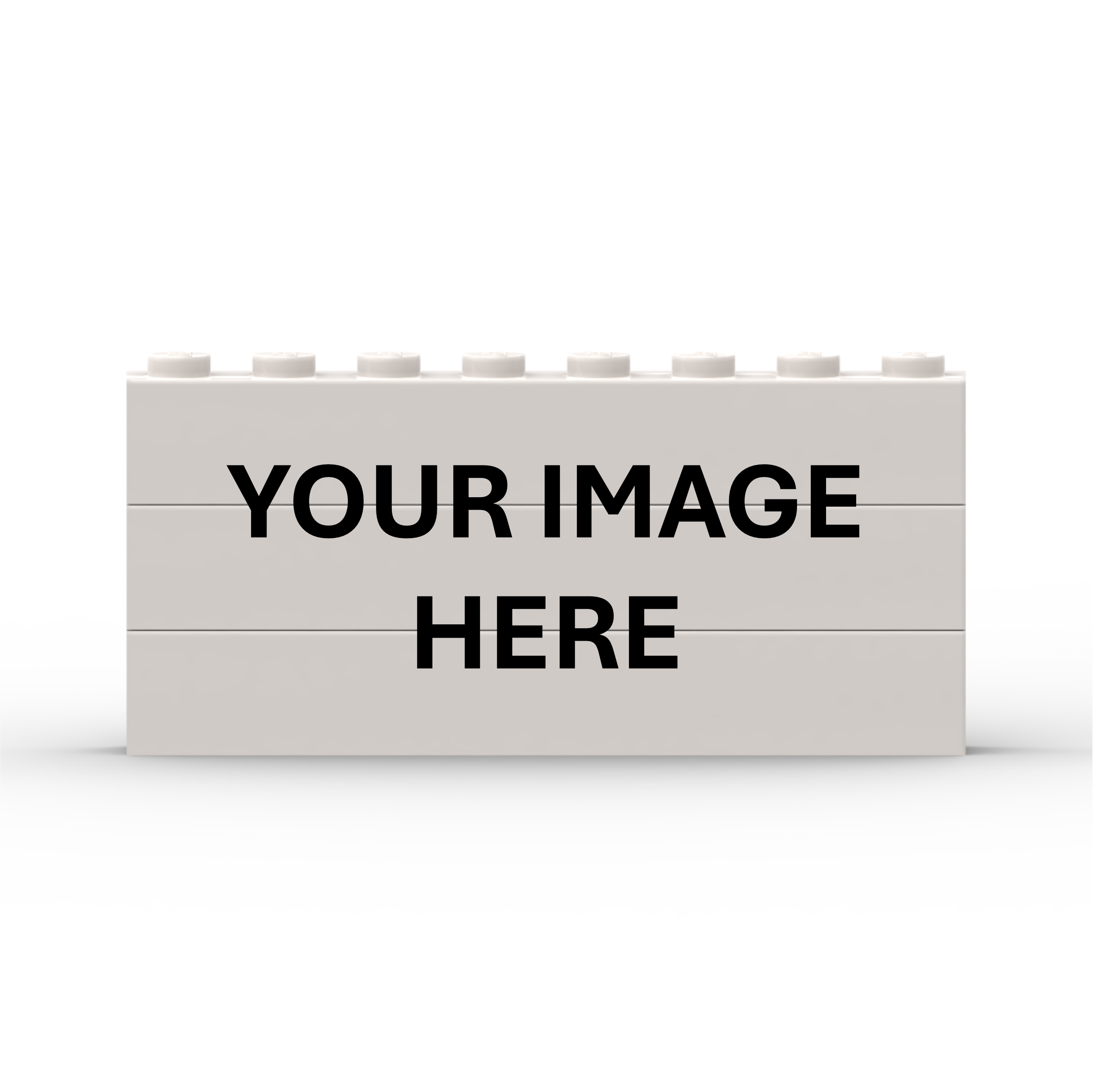 1x8 Brick - 3 Bricks