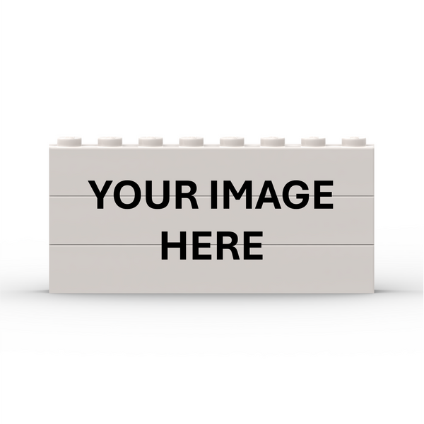1x8 Brick - 3 Bricks