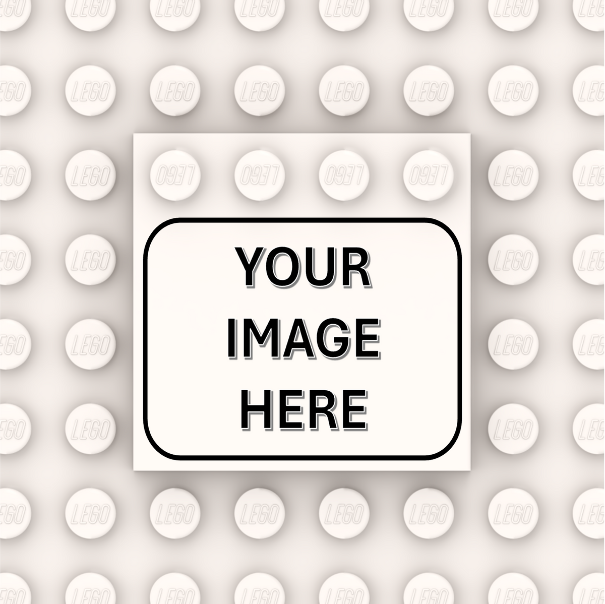 4x4 Plate with Knobs