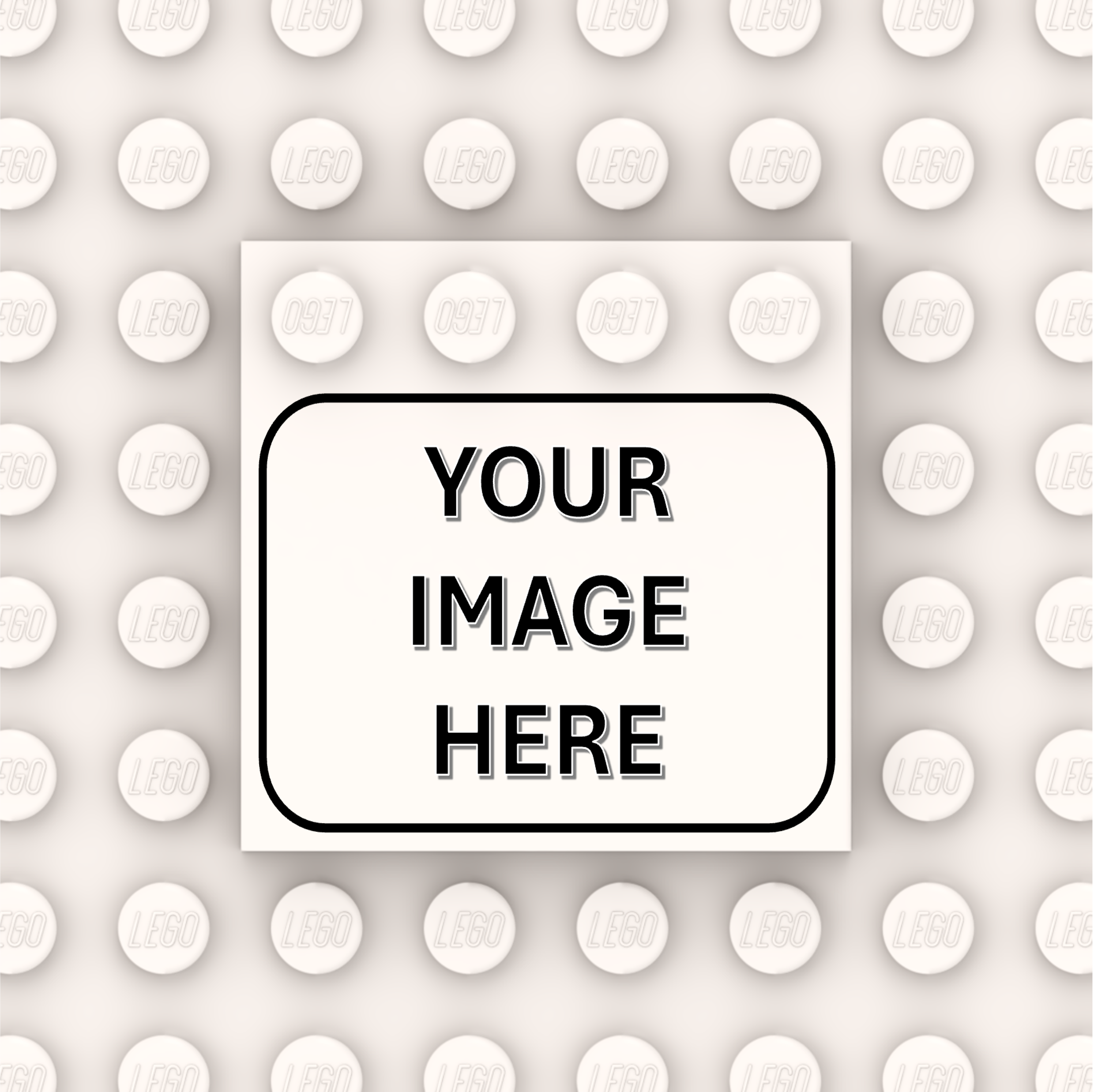 4x4 Plate with Knobs