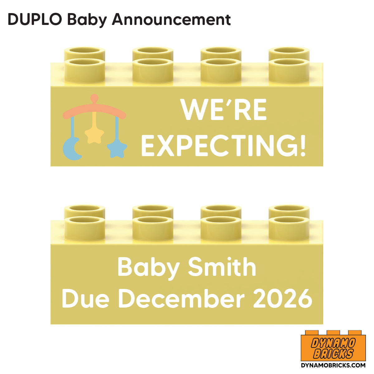 DUPLO® Baby Announcement
