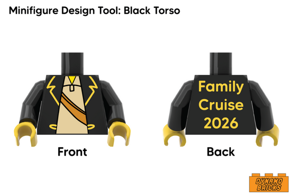 Minifigure Torso - Double Sided